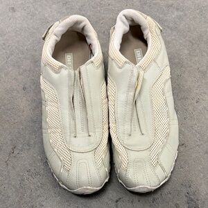 Diesel Beige Slip-On Sneakers